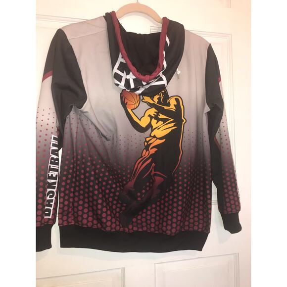 SOCAL Hoops Basketball Hoodie Sweatshirt Youth M Full Zip - Picture 2 of 15